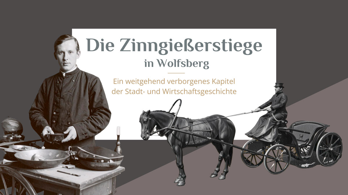 Folie aus der Präsentation Zinngießerstiege.